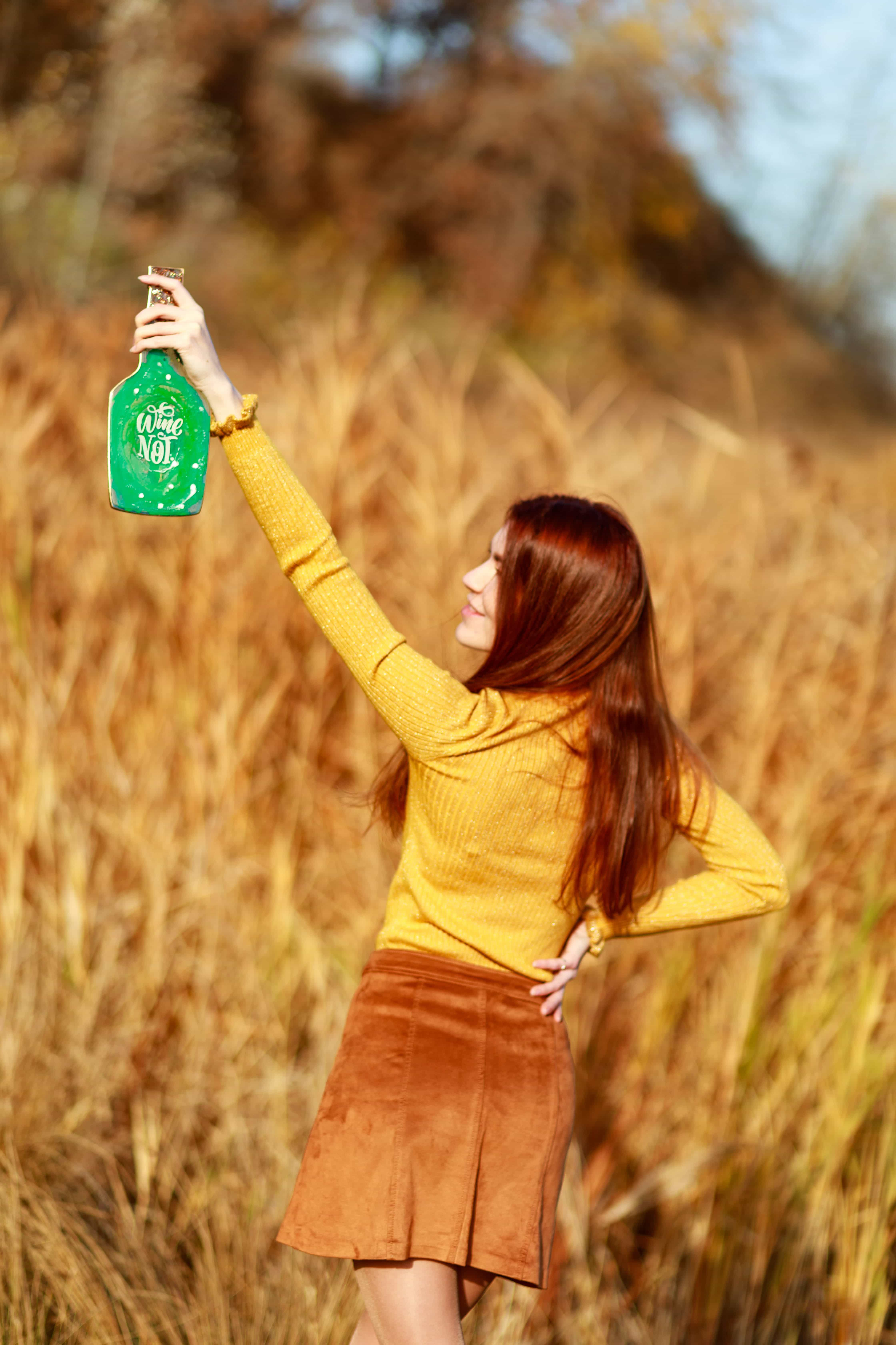 Epoxy resin bottle